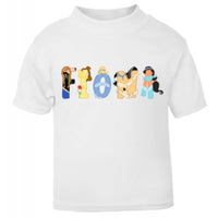 Princess Personalised Baby / Childrens Short Sleeved T Shirt