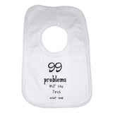 99 Problems But This Titch Aint One Baby Bibs