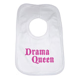 Drama Queen Girls Baby Bibs