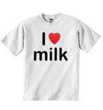 I Love Milk - Baby T-shirt