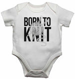 Born to Knit - Baby Vests Bodysuits for Boys, Girls