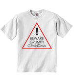 Beware Grumpy Grandma - Baby T-shirt