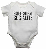 Professional Socialite - Baby Vests Bodysuits for Boys, Girls