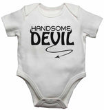 Handsome Devil - Baby Vests Bodysuits for Boys, Girls