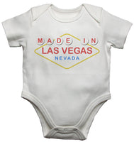 Made In Las Vegas Nevada Baby Vests Bodysuits
