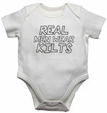 Real Men Wear Kilts - Baby Vests Bodysuits for Boys, Girls
