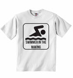 Swimmer in The Making - Baby T-shirt