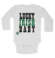 Lucky Irish Baby Long Sleeve Baby Vests