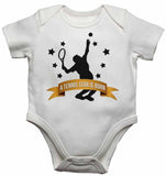 A Tennis Star is Born - Baby Vests Bodysuits for Boys, Girls