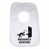 Recently Evicted Boys Girls Baby Bibs