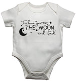 I Love You To The Moon and Back Baby Vests Bodysuits