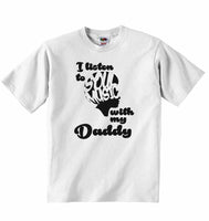 I Listen to Soul Music With My Daddy - Baby T-shirt