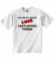 Me and My Auntie Love Castleford Tigers - Baby T-shirt