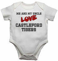 Me and My Uncle Love Castleford Tigers - Baby Vests Bodysuits for Boys, Girls