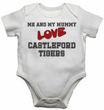 Me and My Mummy Love Castleford Tigers - Baby Vests Bodysuits for Boys, Girls