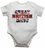 Great British Baby - Baby Vests Bodysuits for Boys, Girls