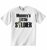 Mummy's Little Soldier - Baby T-shirt