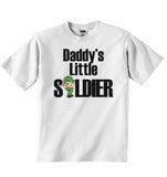 Daddy's Little Soldier - Baby T-shirt