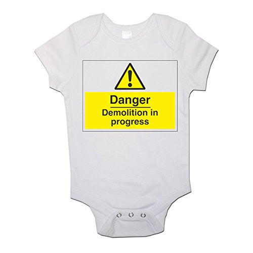 Danger Demolition Baby Vests Bodysuits