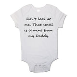 Daddy Smells Baby Baby Vests Bodysuits