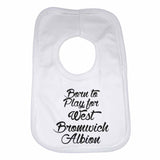 Me and My Daddy Love West Bromwich Albion, for Football, Soccer Fans Unisex Baby Bibs