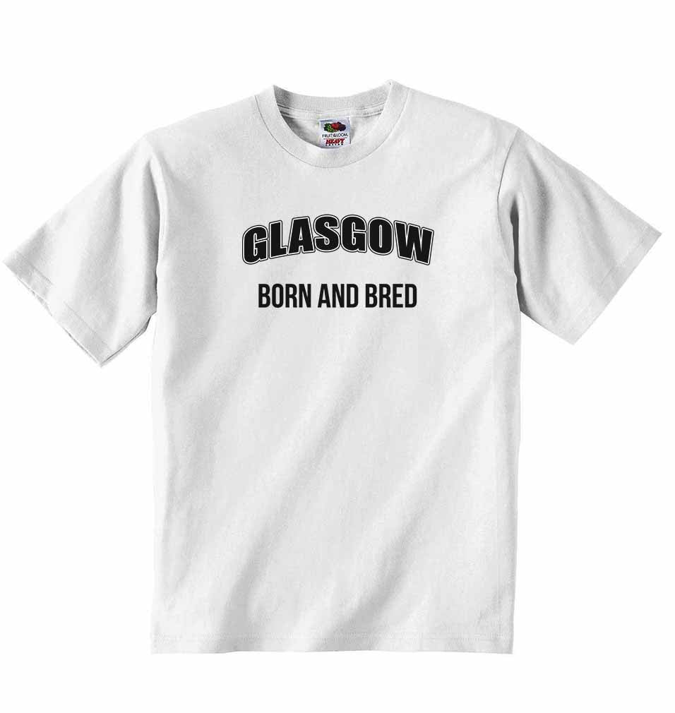 Glasgow Born and Bred - Baby T-shirt