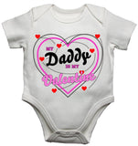 My Daddy Is My Valentine Baby Vests Bodysuits