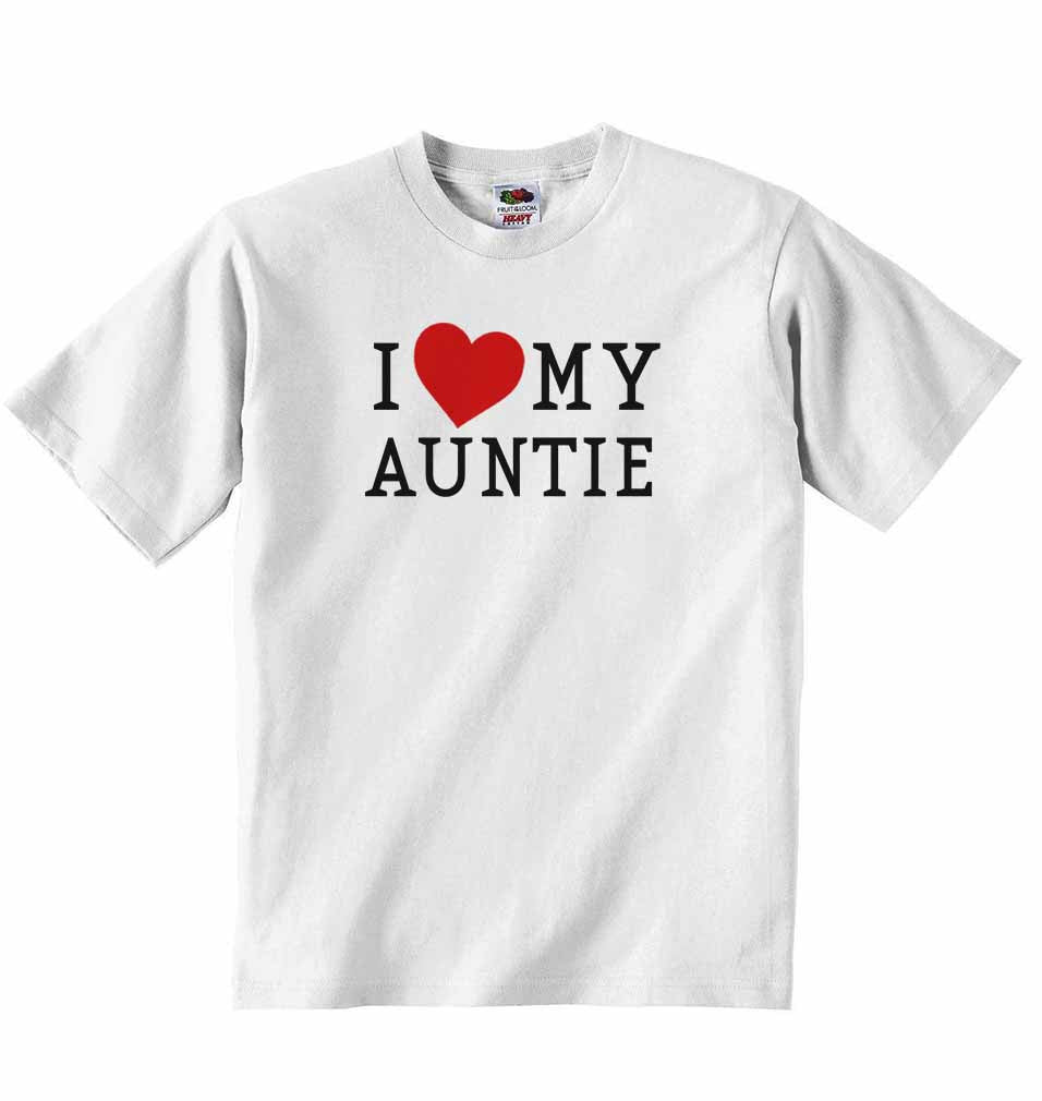 I Love My Auntie - Baby T-shirt