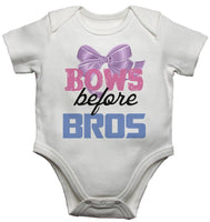 Bows Before Bros Baby Vests Bodysuits