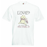 How Do You Spell Love Winnie The Pooh Baby T-shirt