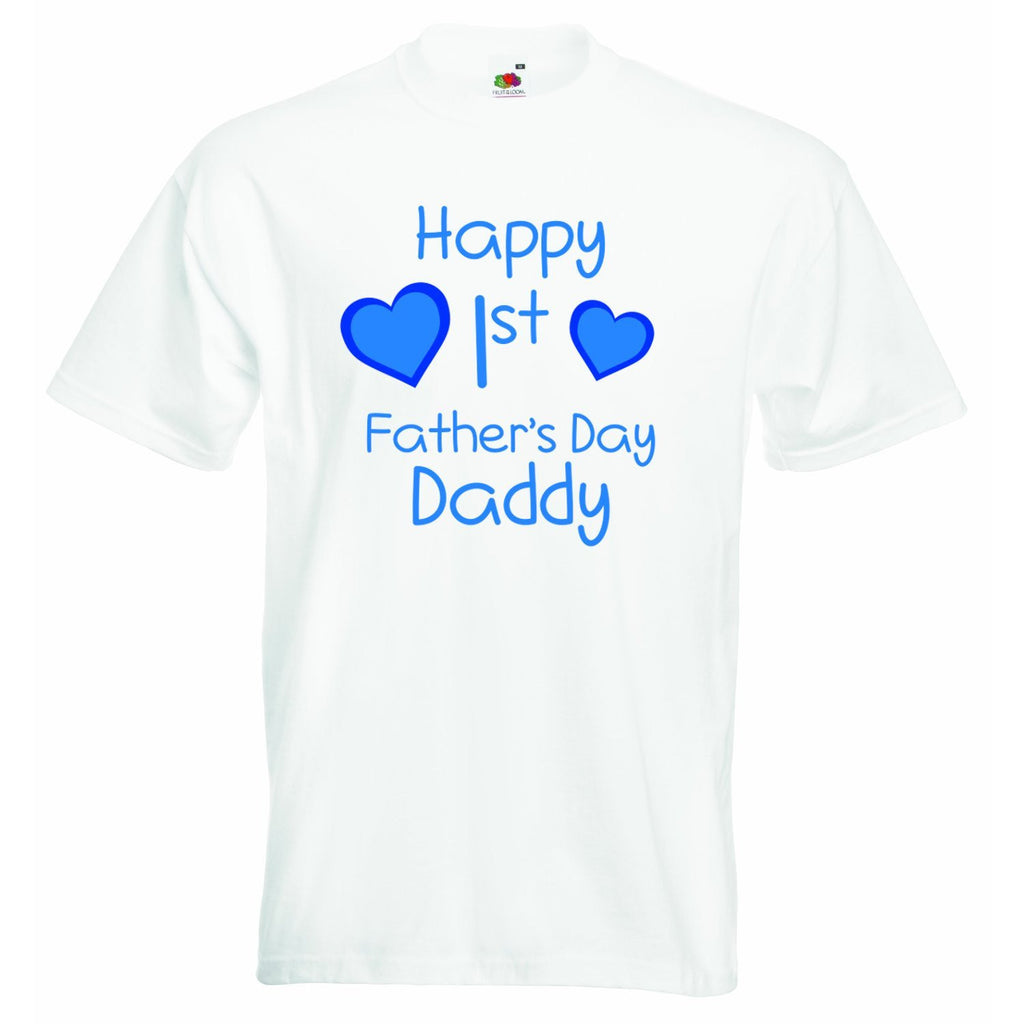 Happy First Fathers Day Daddy - Boys T-shirt