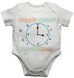 Worlds Cutest Alarm Clock Baby Vests Bodysuits