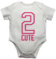 2 Cute Baby Vests Bodysuits