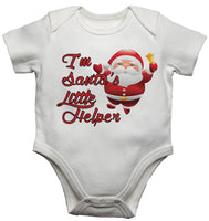 Im Santa's Little Helper Baby Vests Bodysuits