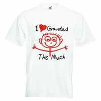 I Love Grandad This Much Baby T-shirt