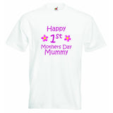 Happy First Mothers Day Mummy - Girls T-shirt