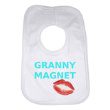 Granny Magnet Boys Baby Bib