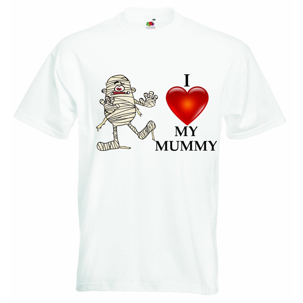 I Love My Mummy Halloween Unisex T-shirt