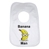 Banana Man Baby Bib