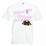 Happy First Birthday to Me - Girls T-shirt