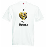 I Love You Minions Unisex T-shirt