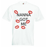 Nanna Got Me Baby T-shirt