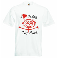 I Love Daddy This Much Baby T-shirt
