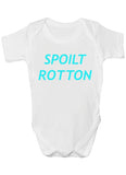 Spoilt Rotton Boys Baby Vests Bodysuits