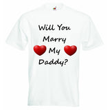 Will you Marry My Daddy Unisex T-shirt