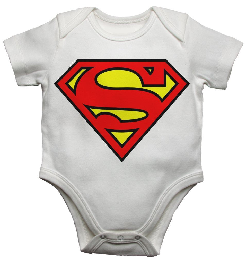 Super Man Boy Baby Vests Bodysuits