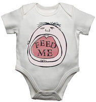 Feed Me Funny Baby Vests Bodysuits