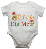 Chicks Dig Me Baby Vests Bodysuits