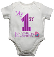 My First Easter Girls Baby Vests Bodysuits