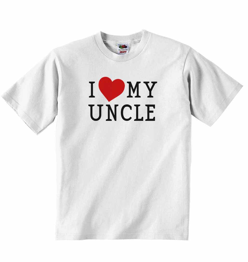 I Love My Uncle - Baby T-shirt